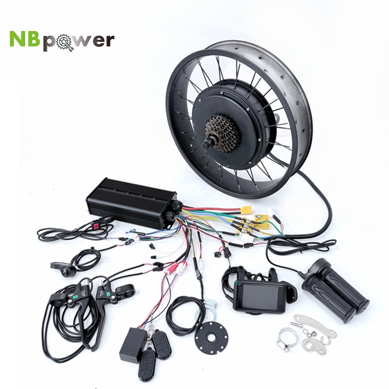 5000W Hub Motor Kit 72V - NBpower 72V 5000W 70-90km/h Zestaw do