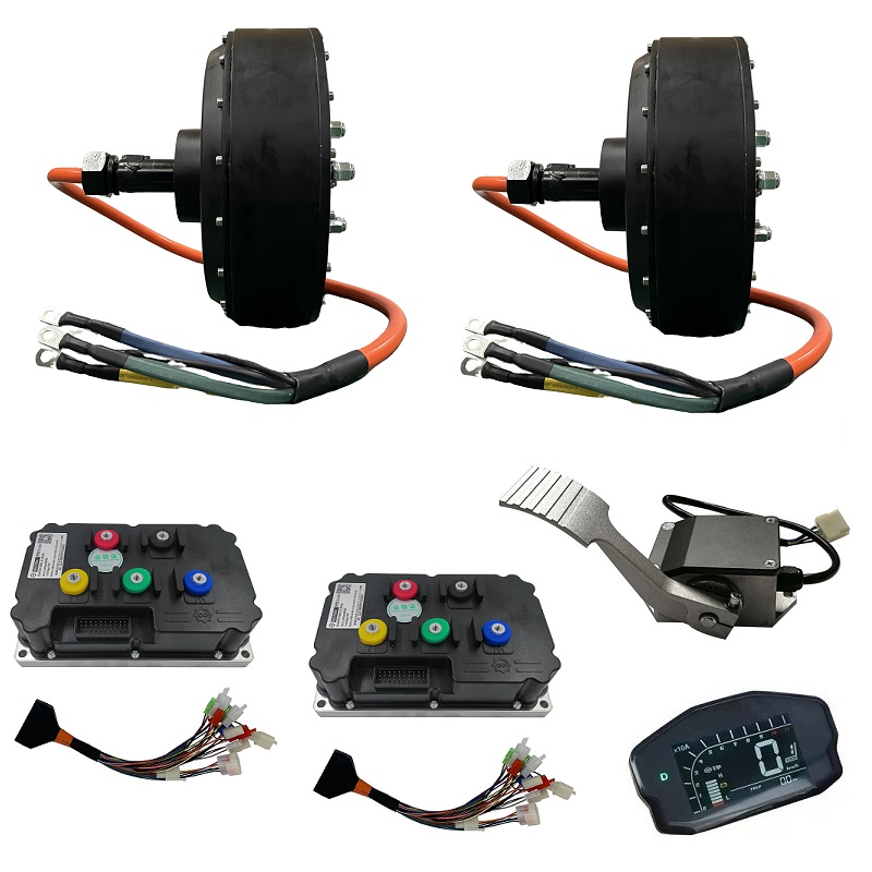72V 8000W Brushless Hub Motor - Zestawy do konwersji samochodów elektrycznych QS