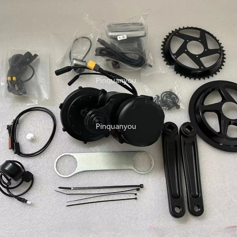 Torque Sensor Mid Drive Motor Kit - Zestaw silnika centralnego TSDZ8 z nowym