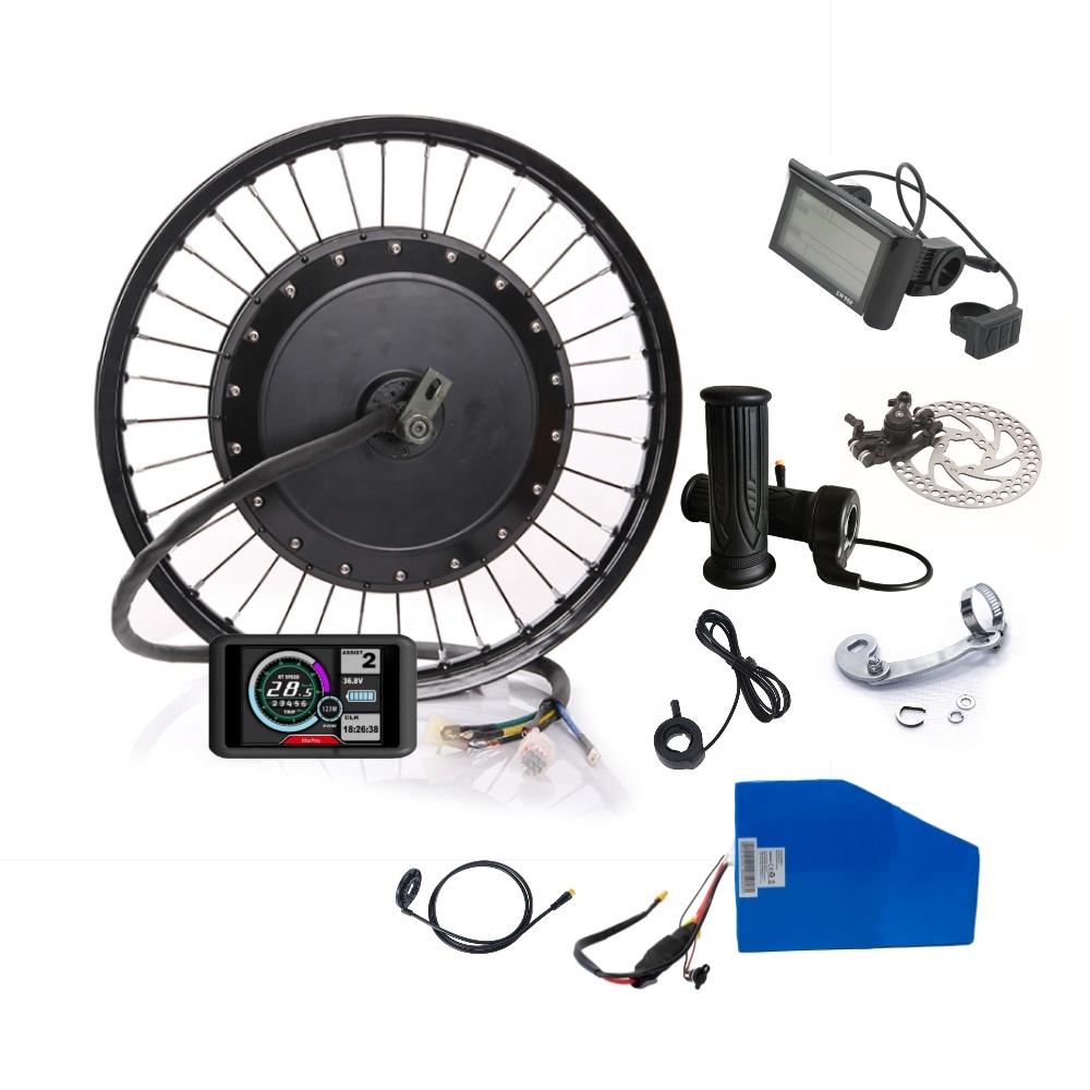 Zestaw do konwersji roweru ele – 5000W Hub Motor Kit 72V recenzja i cena
