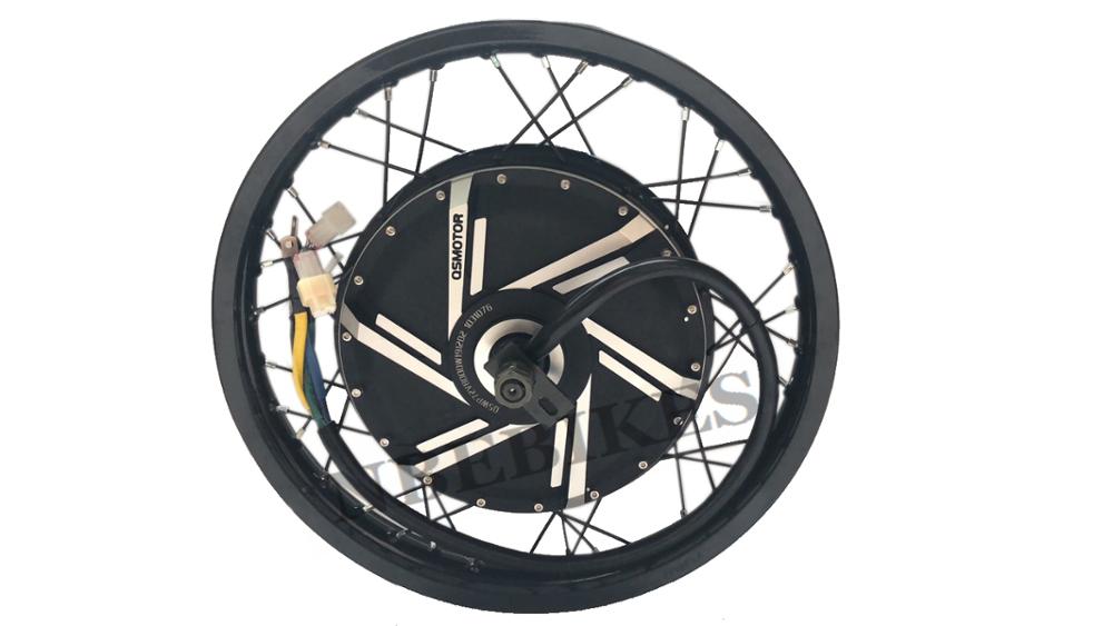 QS 273 szprychowy silnik piast – 12000W Electric Motorcycle Hub Motor recenzja i cena