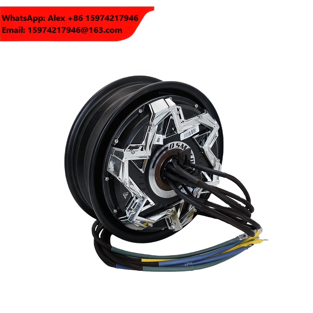 Silnik QS 12x3.5 cala QS260 70 – 12000W Electric Motorcycle Hub Motor recenzja i cena