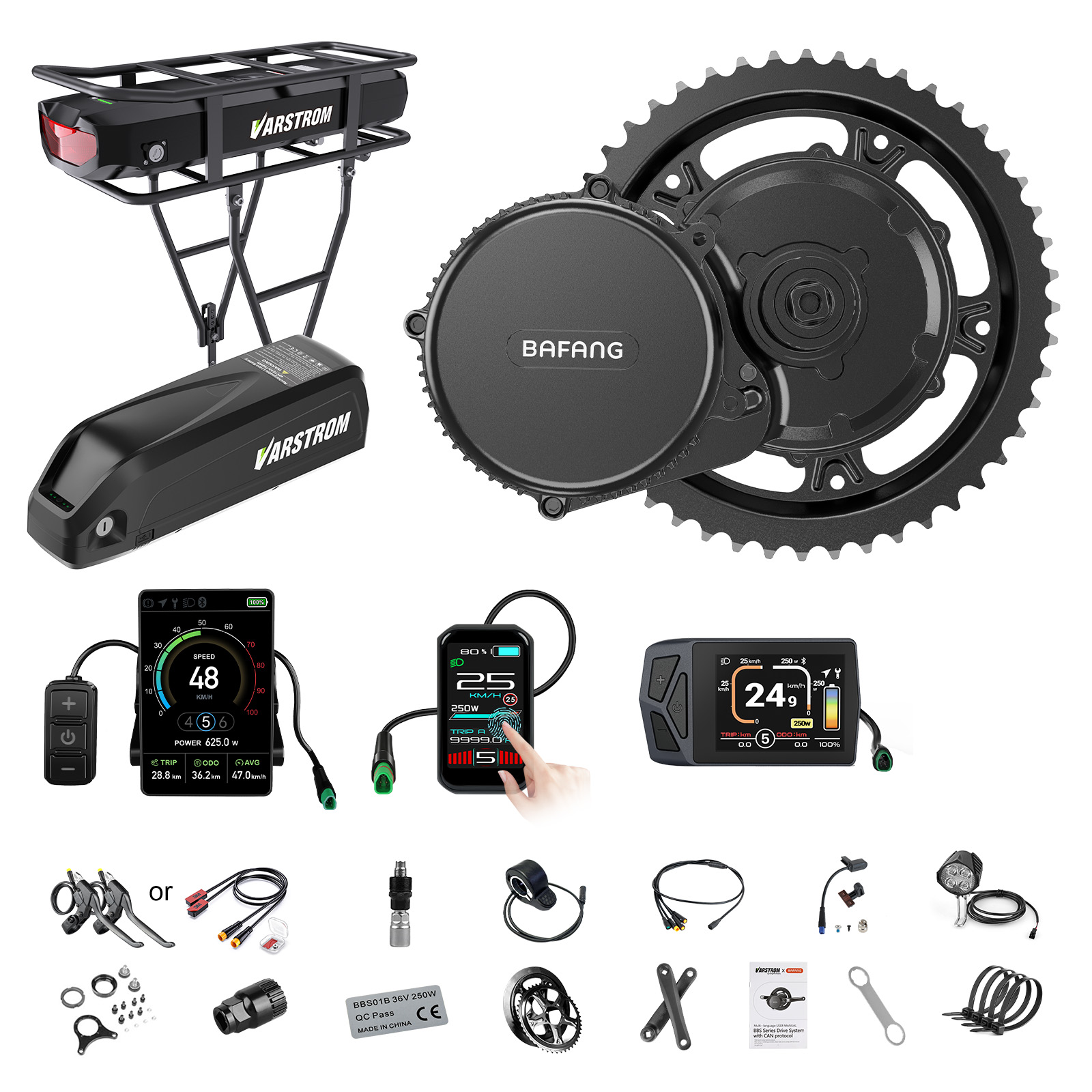 [Wysyłka z USA] Zestaw silnika – Torque Sensor Mid Drive Motor Kit recenzja i cena