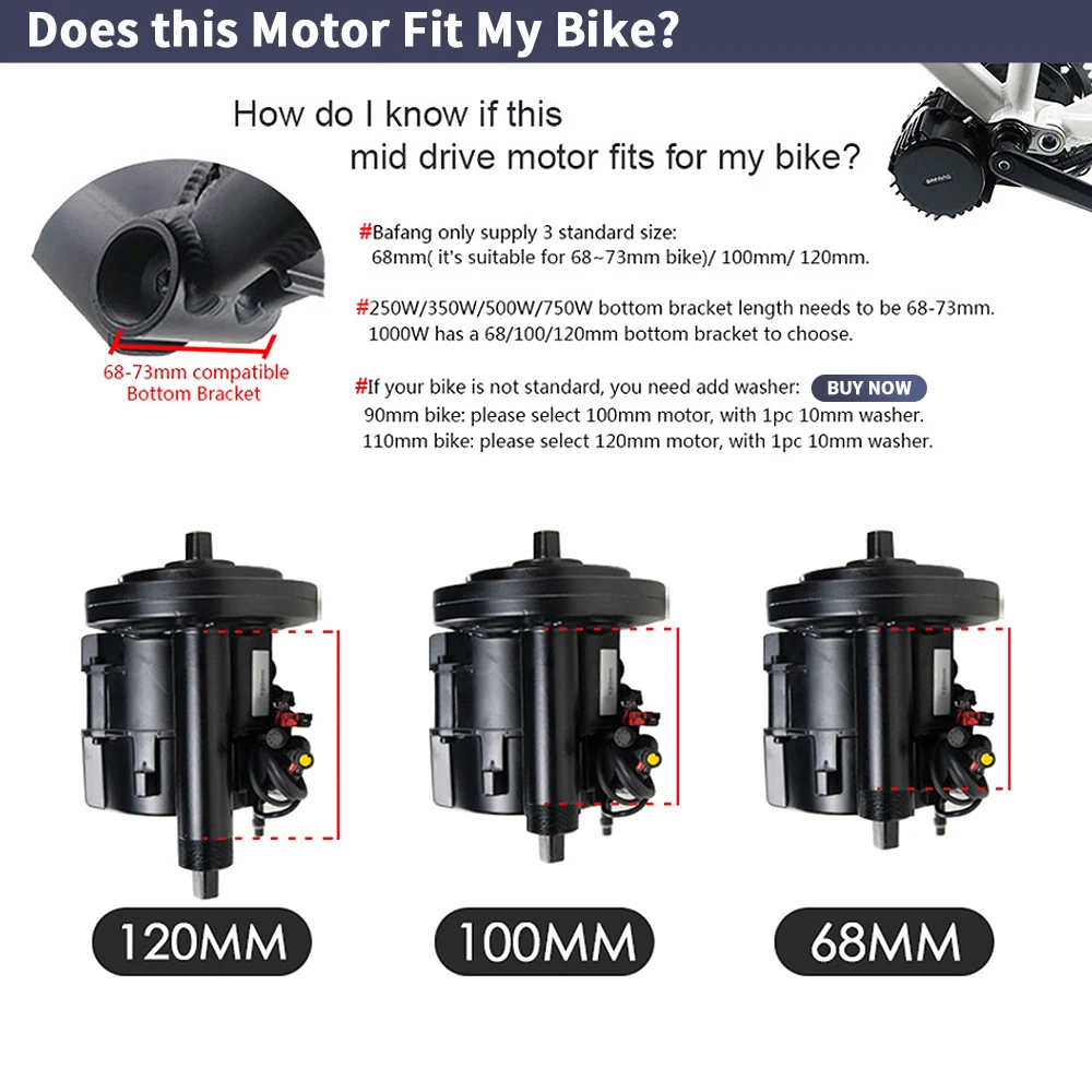 Bafang BBSHD 1000W 52V 48V 68m – Mid Drive Conversion Kit 1000W recenzja i cena