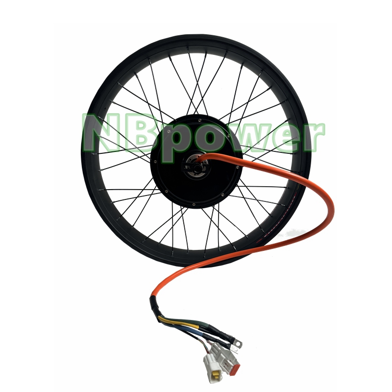 NBpower QS205 72V 5000W 170/19 – 5000W Hub Motor Kit 72V recenzja i cena