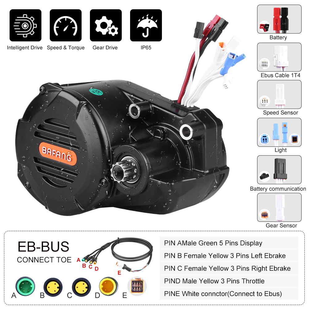 Bafang M620 G510 48V 52V 1000W – Mid Drive Conversion Kit 1000W recenzja i cena