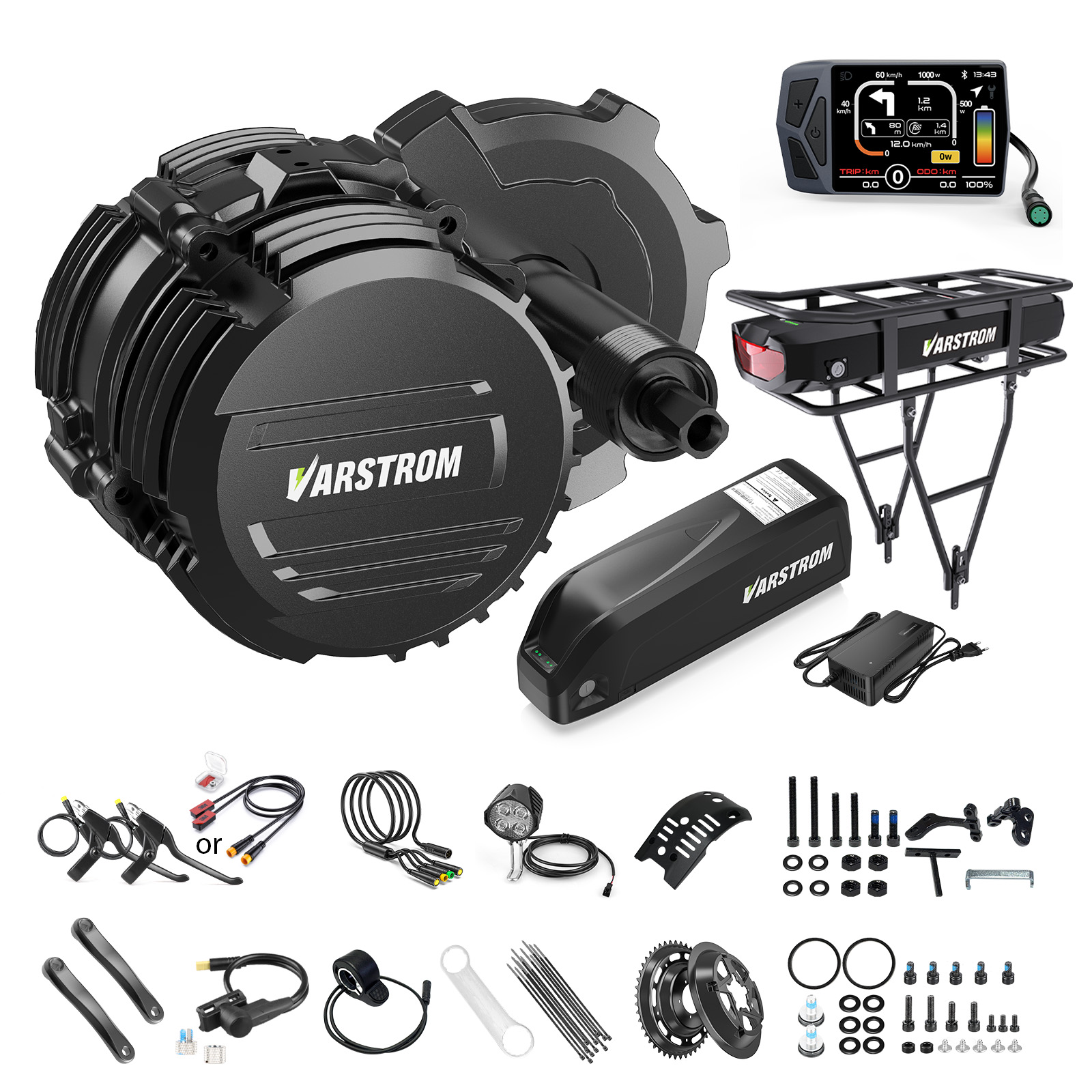 [STAN MAGAZYNOWY W USA] Zestaw – Torque Sensor Mid Drive Motor Kit recenzja i cena